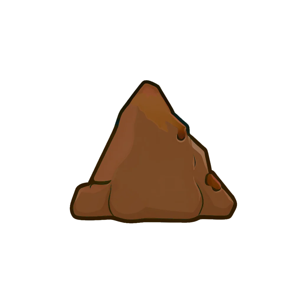 A mountain of poop